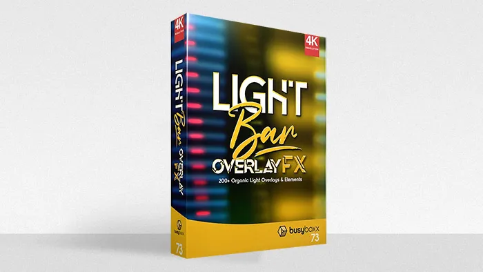 211个活力动感霓虹灯光快速划过闪烁跳跃合成动画4K视频素材 BBV73 – Light Bar Overlay FX