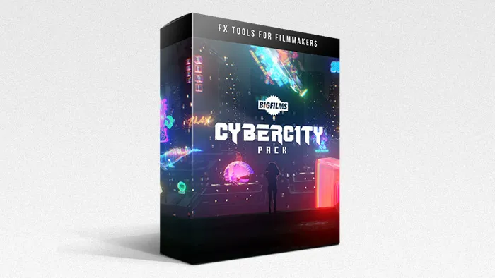 251个未来科技赛博朋克发光图形元素特效合成动画4K视频素材 Cybercity-Pack