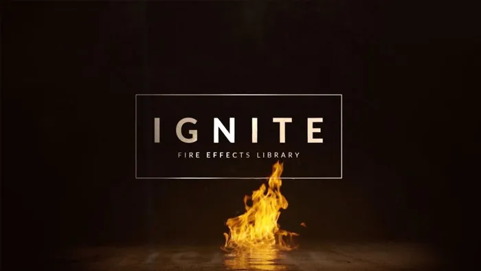 554组地面水面火焰大火燃烧喷发特效合成4K视频素材 Ignite Fire Flame Video Effects