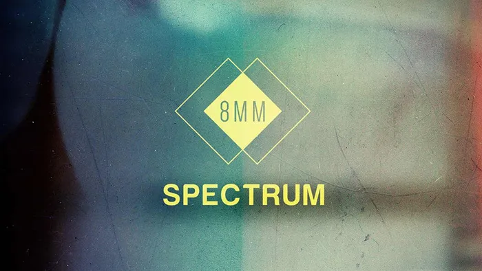 180个复古年代感电影胶片灼烧炫光刮痕污渍噪点4K特效素材 Spectrum Vintage Light Leaks 8mm