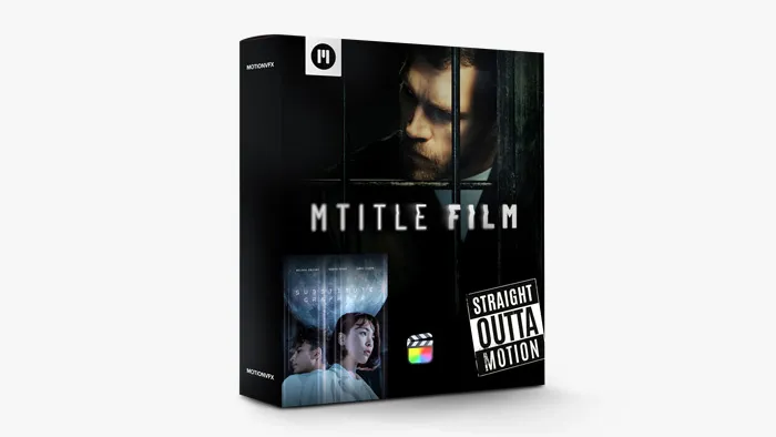 60种震撼大气好莱坞电影风格文字标题开场动画FCPX插件 MotionVFX – mTitle Film