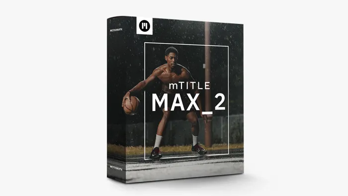 30种简约时尚大尺寸文字标题简介字幕排版动画FCPX插件 MotionVFX – mTitle MAX 2