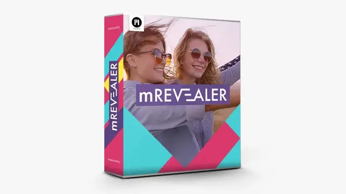 50个多用途视频开场图文排版片头Logo广告徽标展示动画FCPX插件 MotionVFX – mRevealer