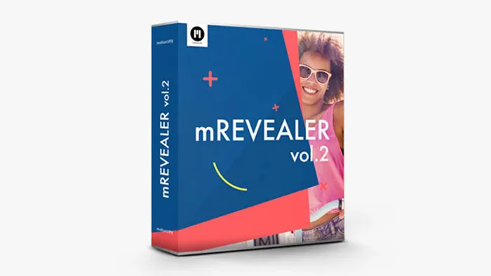 50个多用途视频开场图文排版片头Logo广告徽标展示动画FCPX插件 motionVFX – mRevealer vol.2