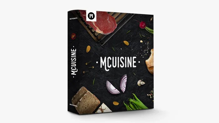 276个水果蔬菜肉类面包佐料食物餐具元素烹饪美食动画FCPX插件 MotionVFX – mCuisine