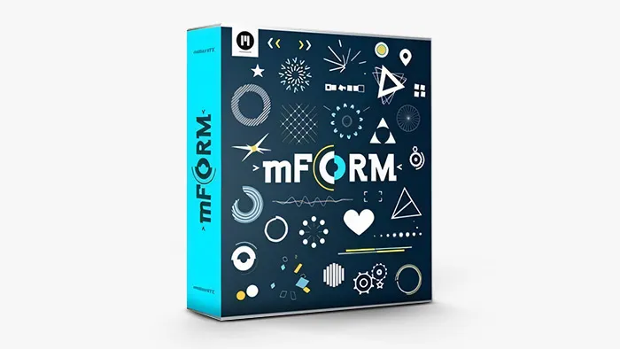 150种二维卡通可爱线条箭头动态图形元素视频动画FCPX插件 MotionVFX – mForm