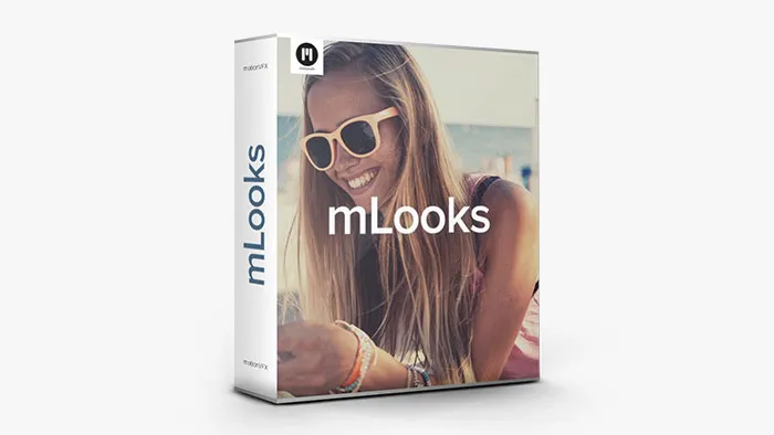 60种复古胶片电影颜色分级视频增强调色特效FCPX插件 MotionVFX – mLooks