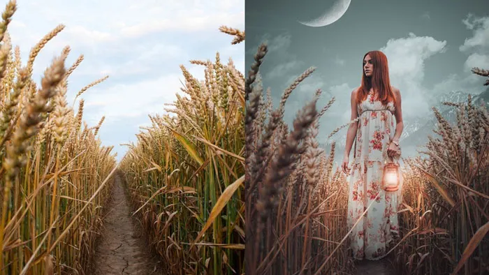 PSDBOX高端PS后期唯美合成视频教程 Hija de la Luna - Advanced Composite in Photoshop