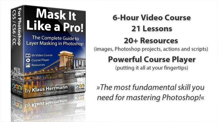 PS中的图层蒙版完整指南完整版视频教程 Mask It Like a Pro! - The Complete Guide to Layer Masking in Photoshop (Full)