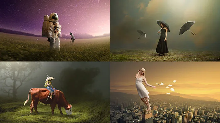 50套国外高端创意唯美合成Andhika Zanuar系列PS教程 附素材文件 第四季