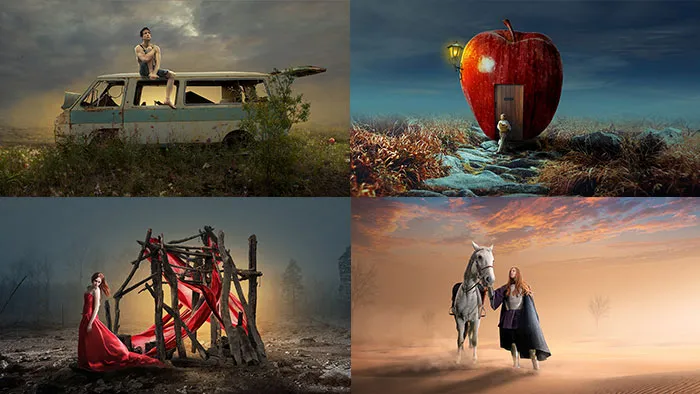 55套国外高端创意唯美合成Andhika Zanuar系列PS教程 附素材文件 第五季