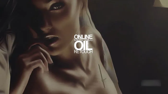 俄罗斯Max Twain油画风格私房人像修饰视频教程 Oil: Post Processing