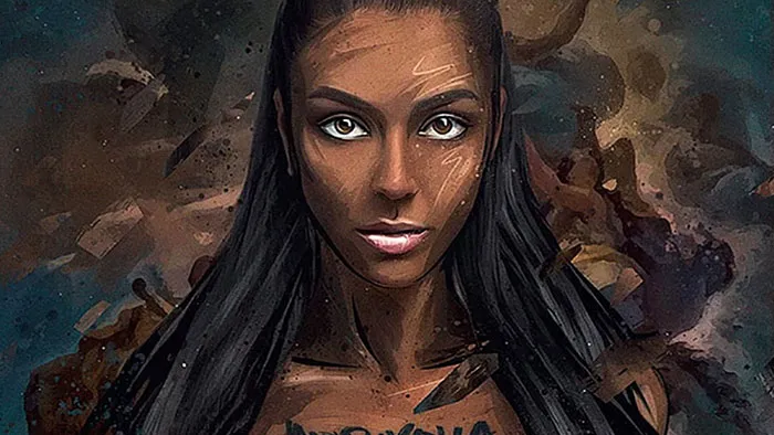 俄罗斯Max Twain油画插画艺术风格质感人像修饰课程 Retouh Edit 10