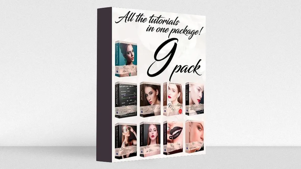 俄罗斯摄影师An Beketova人像修饰系列9套合集打包视频教程 9 pack