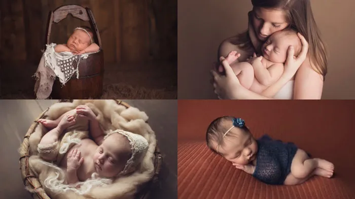 澳洲摄影大师Luisa Dunn -TheMilkyWay新生儿后期肤色编辑处理视频教程