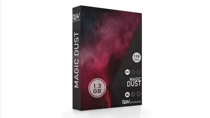 120张魔法尘埃粒子灰尘尘土摄影后期叠加合成素材 RAWexchange - Magic Dust