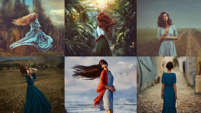 摄影师Monica Lazar大气风格人像后期视频编辑最全合集教程