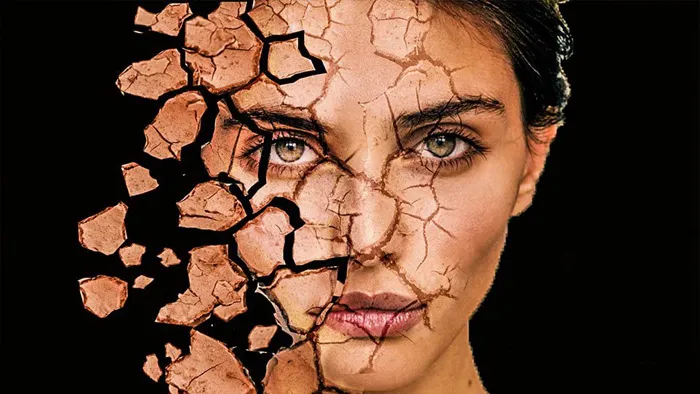 裂面解体创造性艺术PS创意人像合成视频教程 附素材