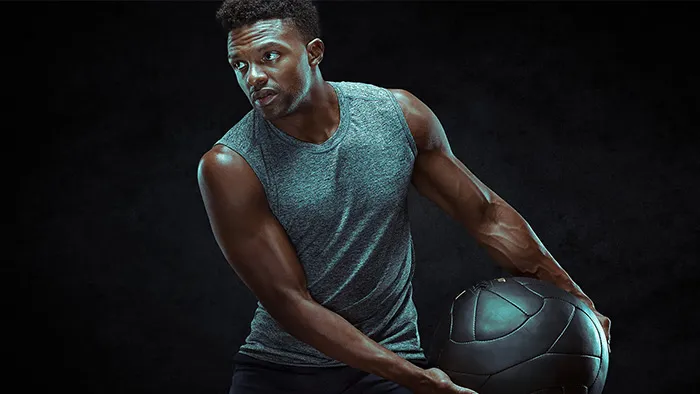 运动员肖像写真摄影师后期处理技术视频教程 How to Photograph & Retouch Athletes