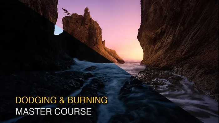 PS自然风景感染力表现修饰技巧大师级视频教程 Dodging and Burning Master Course