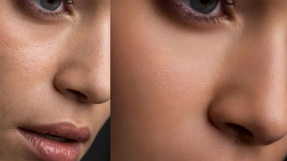 PS三大神级磨皮技巧之一：双曲线磨皮 摄影后期修图中文教程