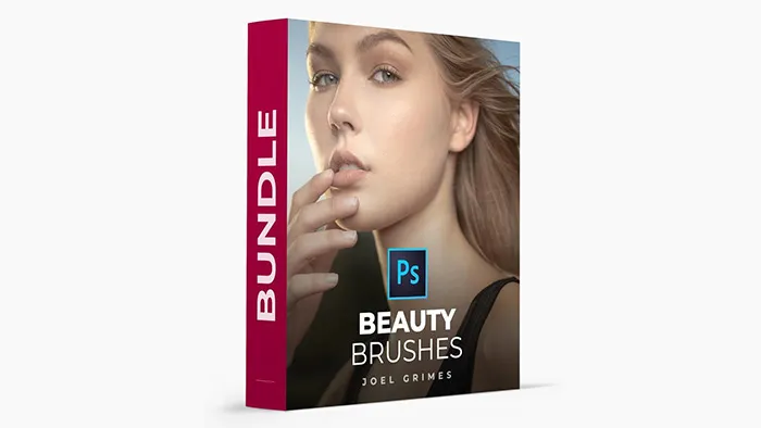 289支专业人像摄影修饰调整眼睛睫毛唇彩头发美容化妆PS笔刷套装+视频教程