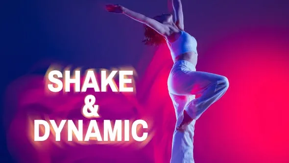 213种抖音短视频剪辑画面抖动摇动特效效果AE脚本预设 Shake & Dynamic