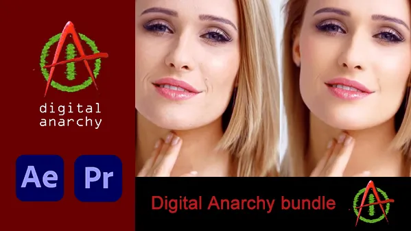 Digital Anarchy bundle 2025.5 Win汉化版 磨皮美颜锐化光照视频去闪烁AE/PR插件合集