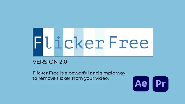 Flicker Free v3.0 Win汉化版 视频延时闪屏去闪烁闪光AE/PR插件