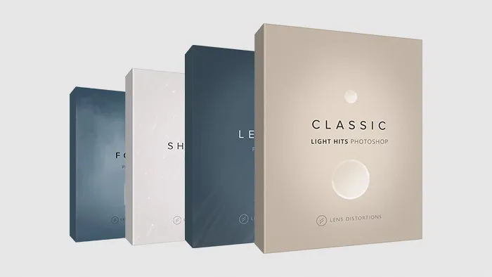 价值410美金大师级自然顶级特效 Lens Distortions Photoshop Packs (Fog, Shimmer, Classic Light Hits, Legacy) 仙气十足！