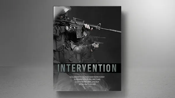 好莱坞电影手枪步枪霰弹枪开枪操作音效合集 581种音效 Intervention WAV-FANTASTiC