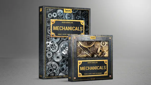机械工业金属齿轮转动碰撞音效 Boom Library – Mechanicals Construction Kit