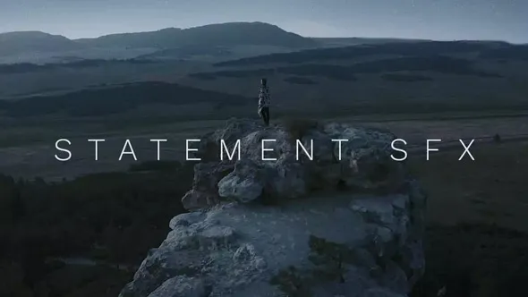 大气深沉有力重低音转场环境气氛电影音效 Lens Distortions Statement SFX WAV