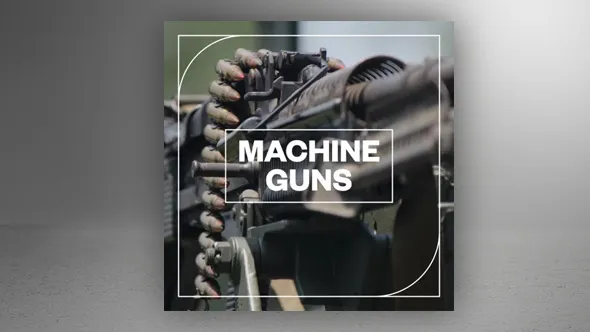 944个真实战场机枪射击电影场景记录片无损音效 Blastwave FX – Machine Guns