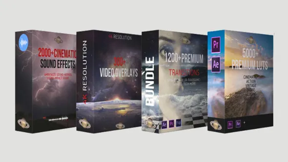 8500+终极电影制作人转场调色视频音效素材合集包 Complete Bundle // 8500+ Tools for Filmmakers