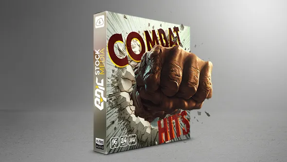 335个搏击打斗拳打脚踢血液飞溅骨裂嘶叫战斗配乐音效 Combat Hits – Hand To Hand Fighting SFX