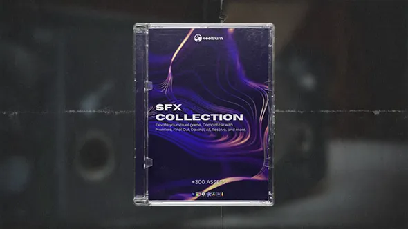 300个史诗级电影预告片特效氛围渲染配乐音效 ReelBurn – SFX Collection