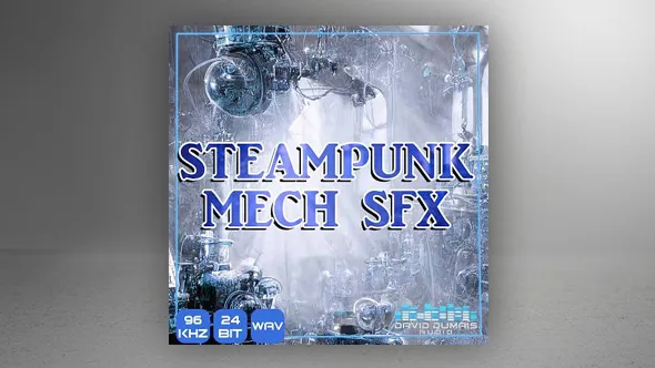 1061个配乐音效未来科幻蒸汽朋克机甲机械金属音效 Steampunk Mech SFX