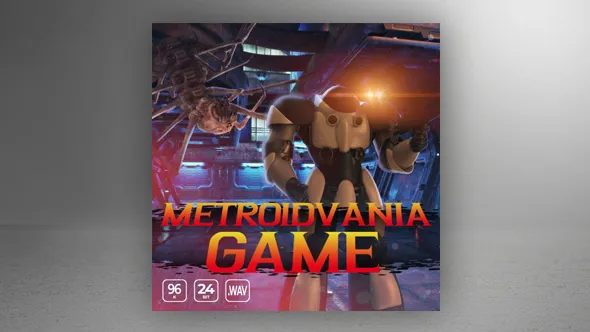 580种配乐音效复古类银河战士恶魔城魔法探险动作采样SFX游戏音效 Epic Stock Media – Metroidvania Game SFX