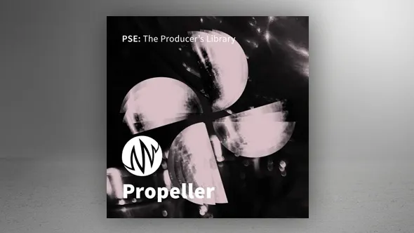 24个配乐音效直升飞机螺旋桨旋转加速飞行升降悬停音效 PSE The Producer’s Library – Propeller