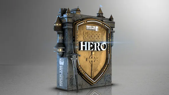 2846种配乐音效中世纪冷兵器骑士冲锋兵刃交击盾牌砍杀马蹄嘶鸣无损音效 Rock The Speakerbox – Hero