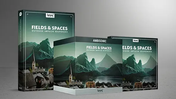 四套户外自然环境峡谷森林城市楼房日常生活IR采样无损音配乐音效 FIELDS & SPACES: Outdoor Impulse Responses