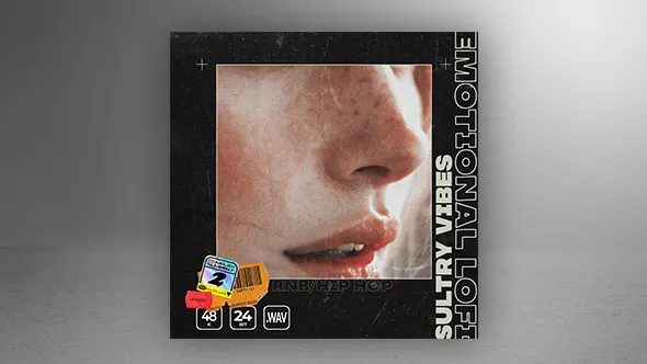 116个悠闲醇厚的R&B和Lo-Fi嘻哈音乐深情温暖旋律和原声鼓音效 Emotional Lo-Fi: Sultry Vibes