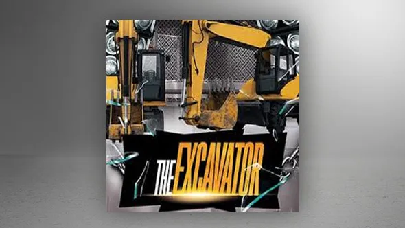 挖掘机音效发动机引擎声铲斗震动挖掘嘎嘎声适用建筑游戏汽车工程车视频 The Excavator