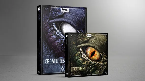 野兽生物声音游戏或电影音效素材 Creatures Construction Kit