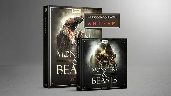 4957种动物野兽怪物咆哮嘶嘶呻吟声游戏或电影音效素材 Monsters & Beasts