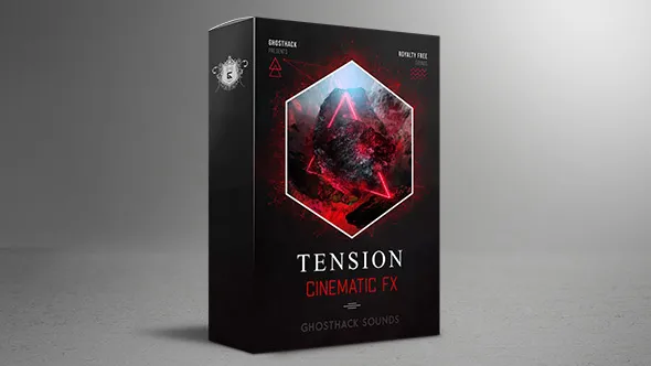 350个制作音乐视频游戏电影级SFX音效素材 Tension – Cinematic FX