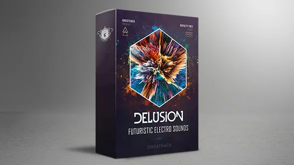 未来派电子音效素材低音循环黑暗旋律DJ夜店舞池底鼓音轨制作带血清预设 Delusion – Futuristic Electro Sounds