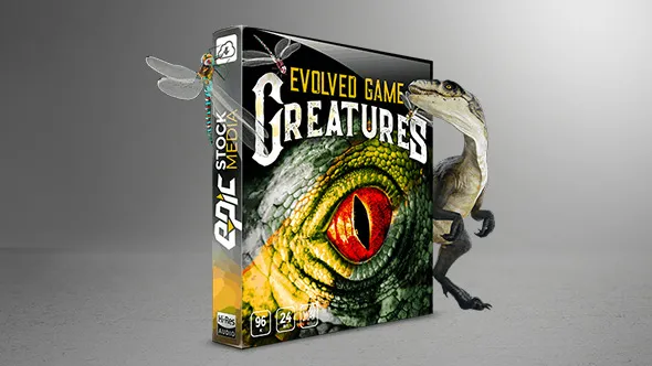 168个怪兽之声进化游戏生物怪兽音效素材 Evolved Game Creatures – Monster Sounds