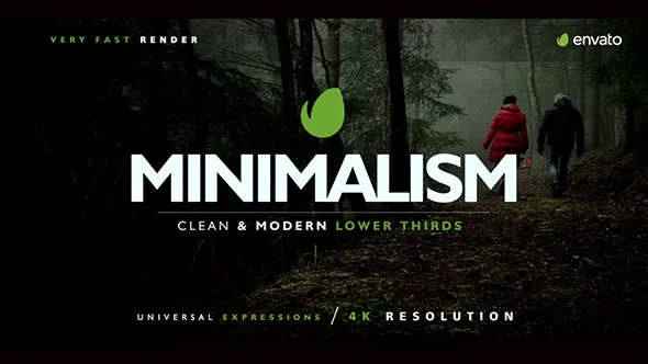 达芬奇模板-干净简洁新闻标题企业项目介绍视频字幕人名文字动画 Minimal Lower Thirds for DaVinci Resolve